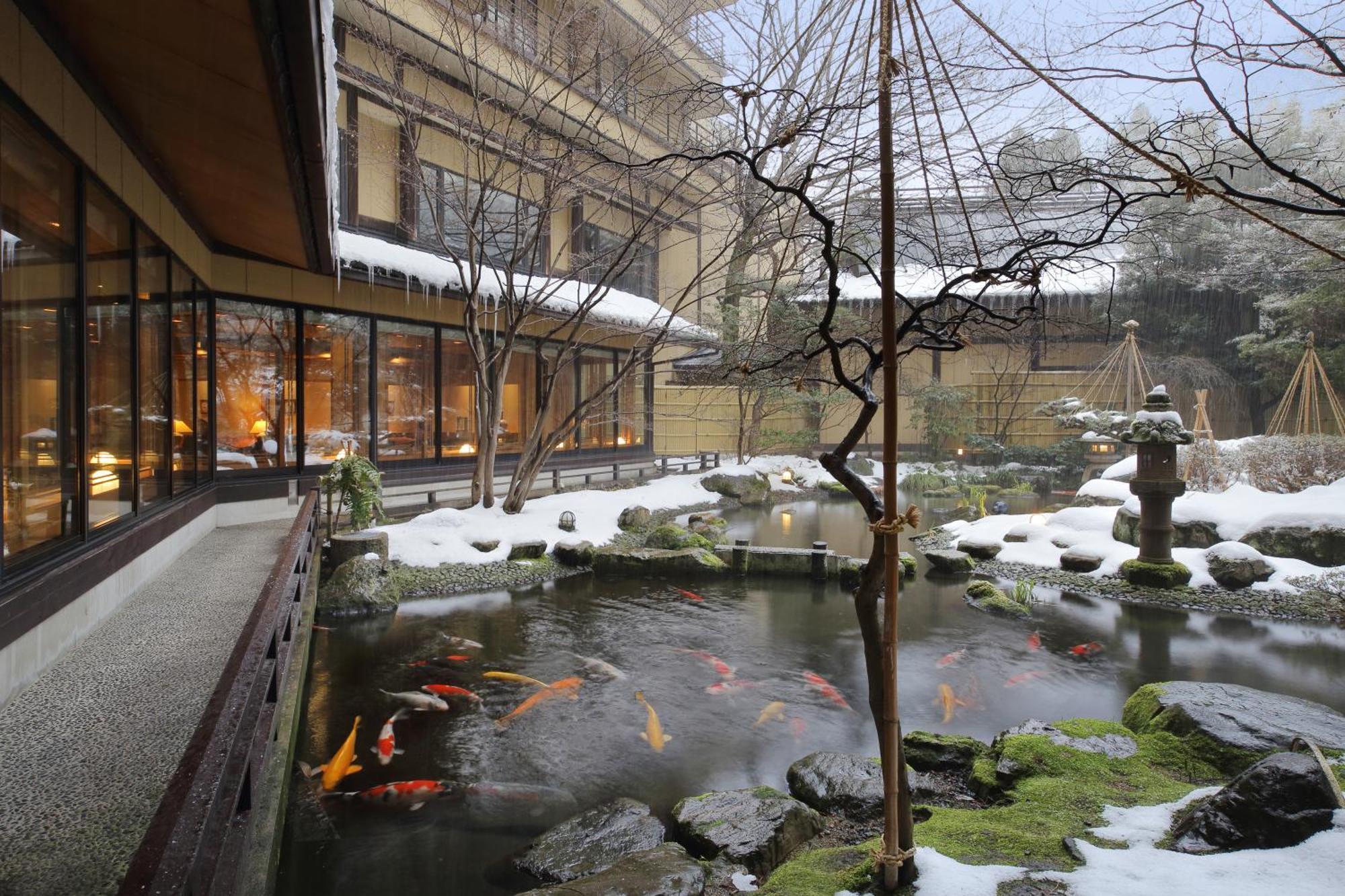 Tachibanaya Hotel Tsuruoka Bagian luar foto